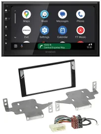 Автомагнитола Kenwood 2-DIN, DAB, Bluetooth, USB, MP3, для Nissan Juke (с 2014)