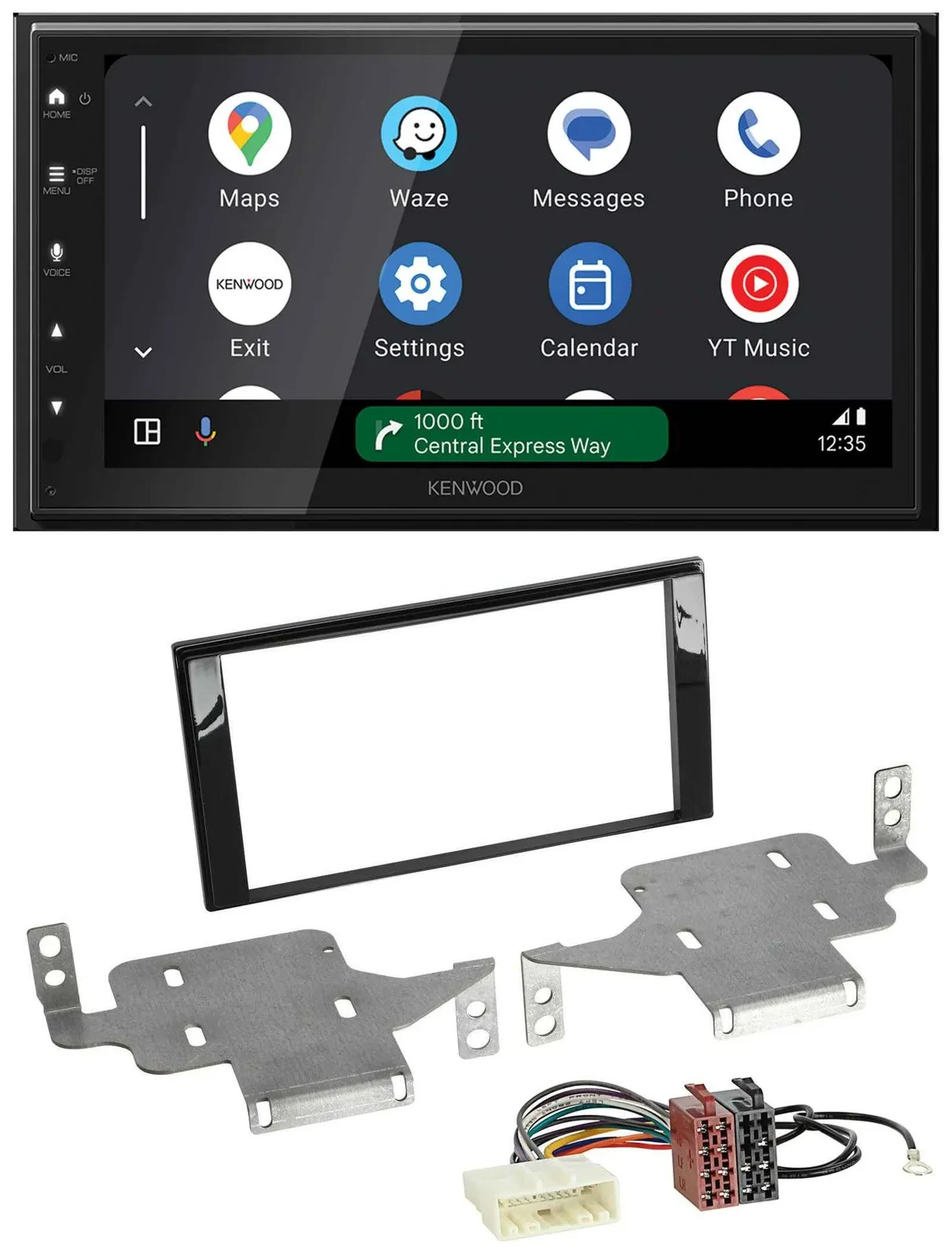 Автомагнитола Kenwood 2-DIN, DAB, Bluetooth, USB, MP3, для Nissan Juke (с 2014)