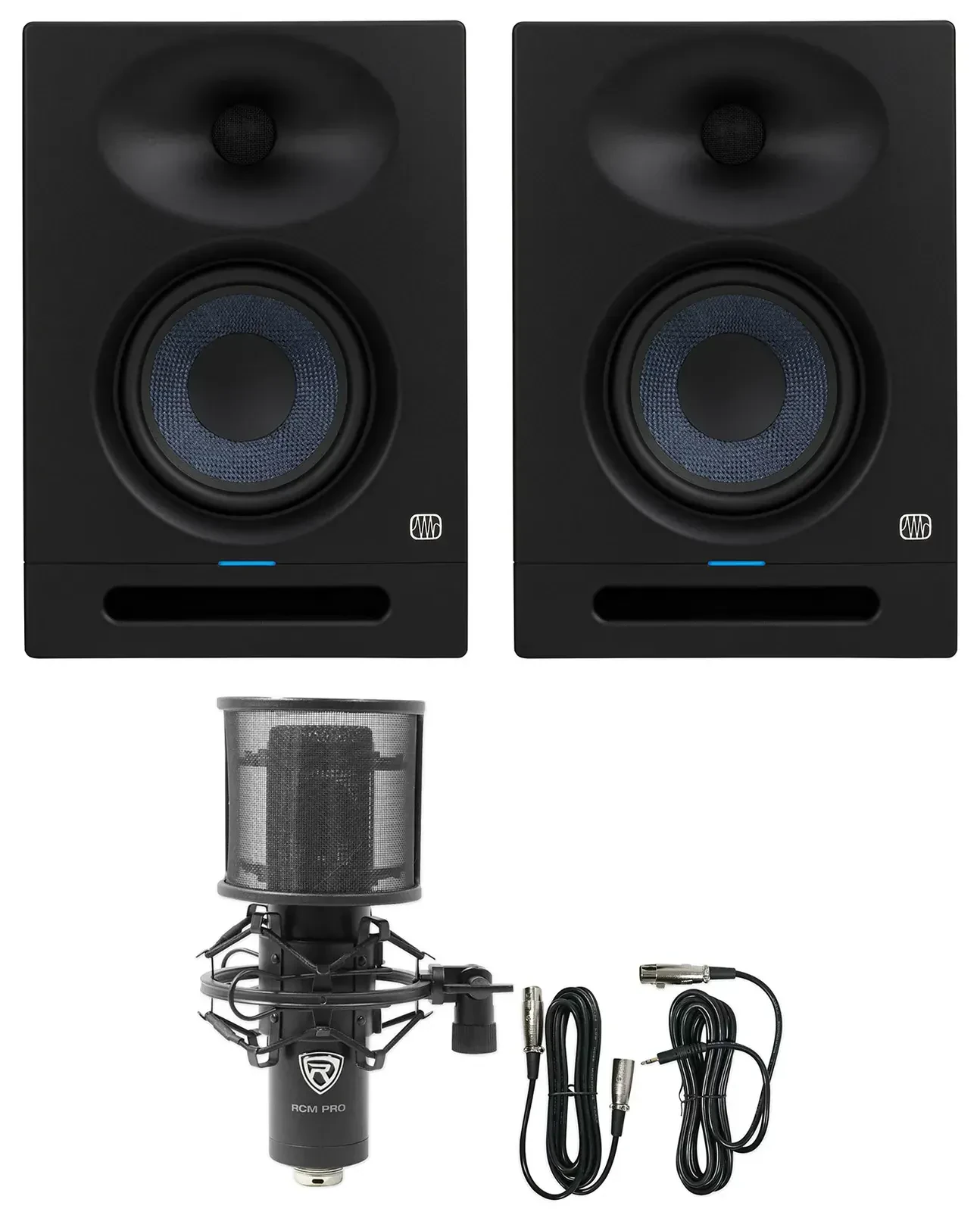 Студийные мониторы PreSonus Eris Studio 8 + RCM PRO 8" активные (пара) с микрофоном
