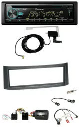 Автомагнитола Pioneer CD USB DAB MP3 для Smart ForFour W454 (2004–2006) черная