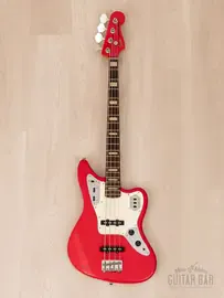 Бас-гитара Fender Jaguar Bass JJ Hot Rod Red w/gigbag Japan 2009