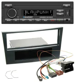 Blaupunkt USB DAB MP3 Bluetooth Autoradio für Opel Corsa D ab 2005 Stealth Schwa
