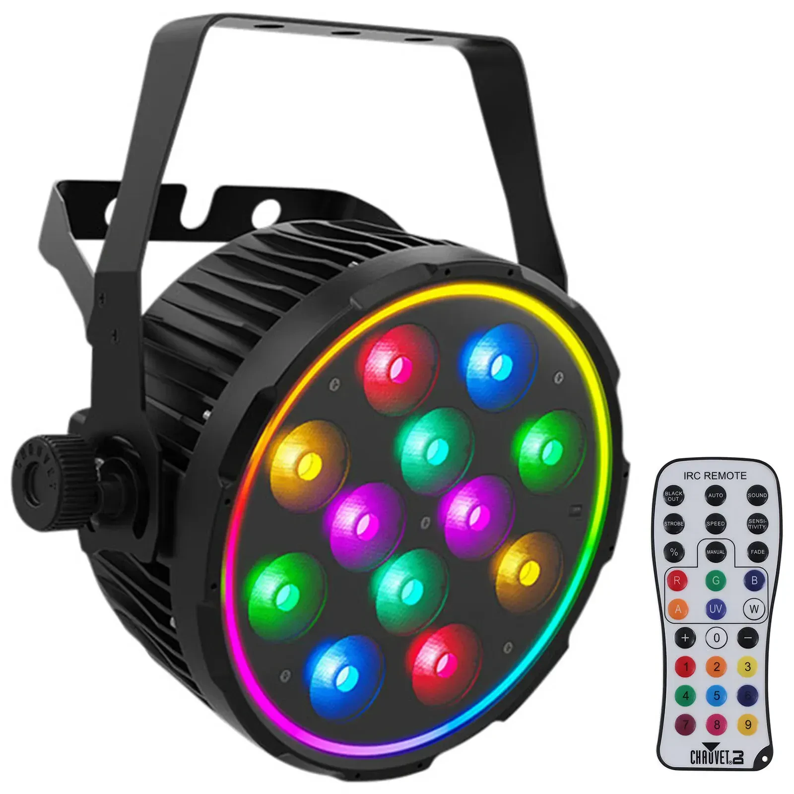 Светодиодный прибор Chauvet DJ SlimPAR Pro Pix RGBAW+UV LED DMX с пультом управления