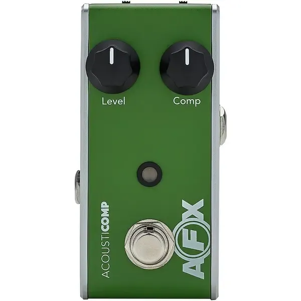 Педаль для акустической гитары Fishman AFX AcoustiComp Mini Compressor Effects Pedal Green