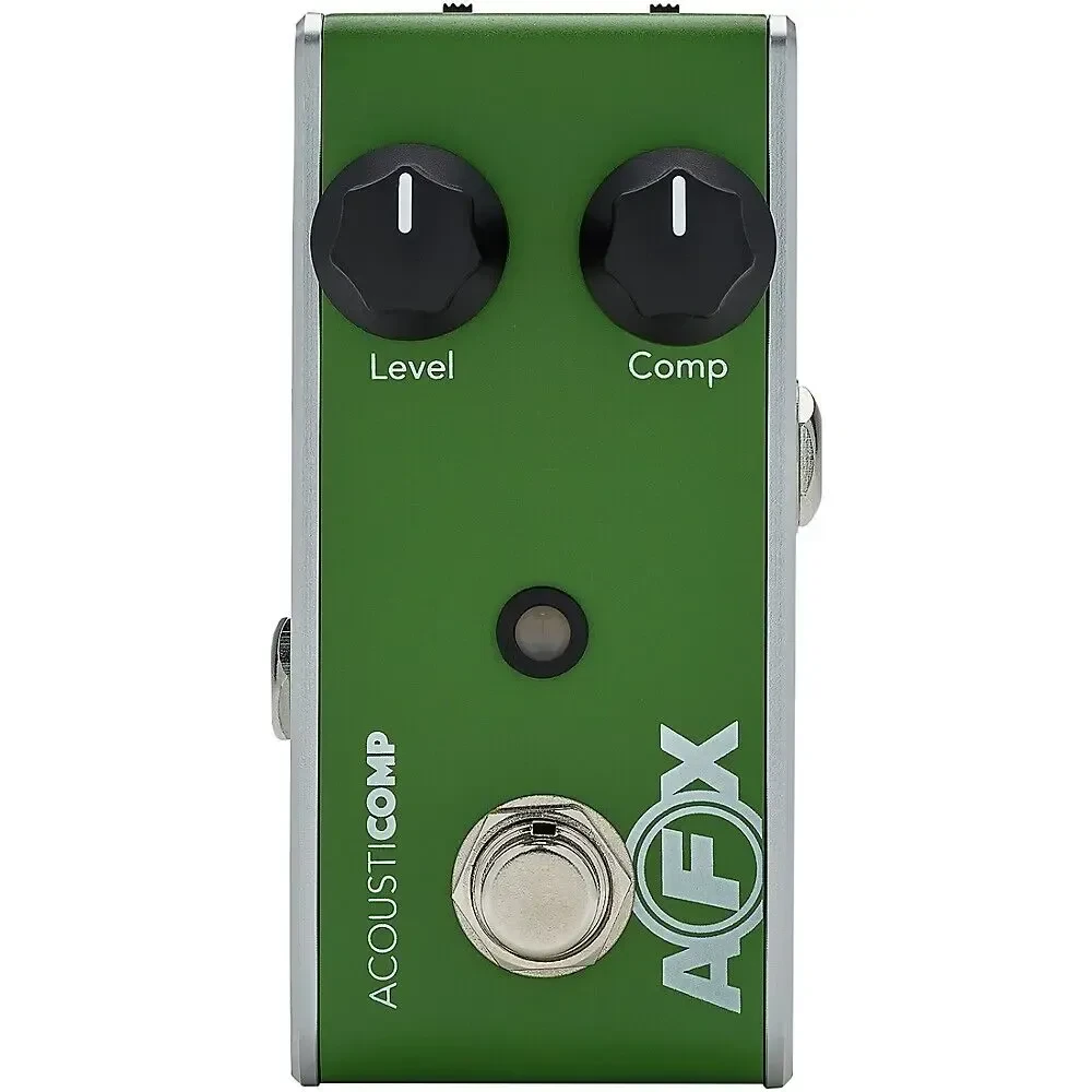 Педаль для акустической гитары Fishman AFX AcoustiComp Mini Compressor Effects Pedal Green