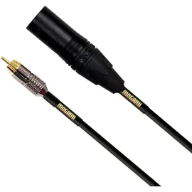 Mogami Gold 12' 3-Pin XLR Male to RCA Male Audio/Video Patch Cable