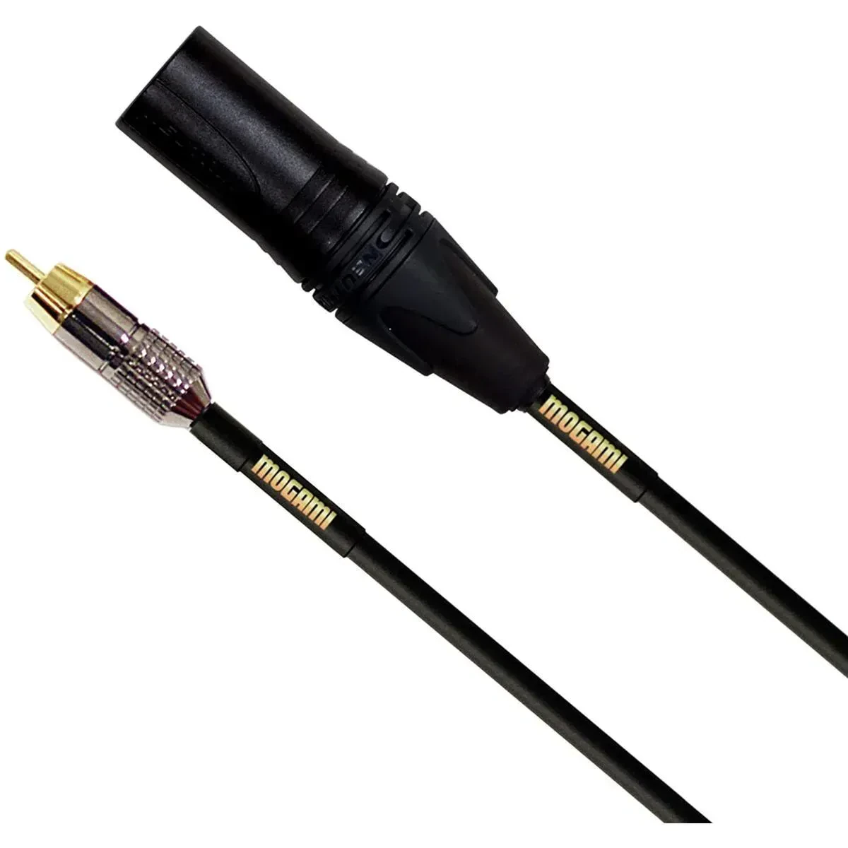 Коммутационный кабель Mogami GOLD XLRM-RCA-12 XLR 3-pin (M) – RCA (M), 12'