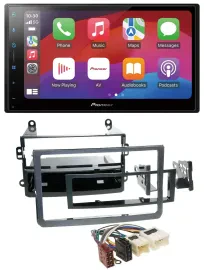 Pioneer DAB USB MP3 Bluetooth 2DIN Autoradio für Nissan 350Z Coupe Roadster 05-0