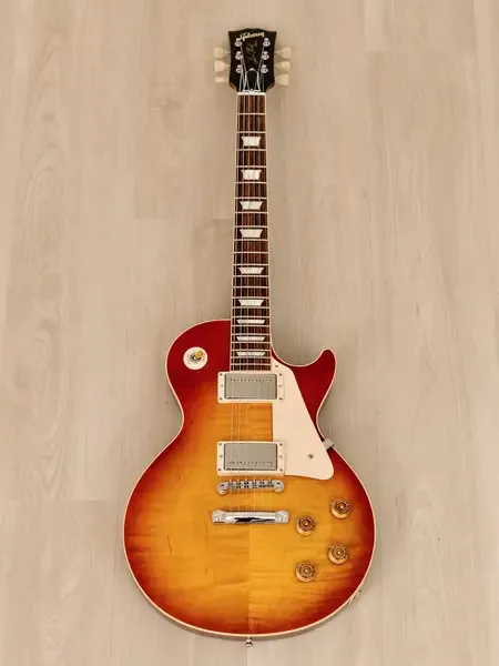Электрогитара Gibson Custom Shop Historic 1958 Les Paul Standard R8 Flame Top 2013 USA w/Case