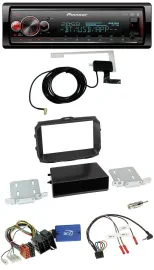 Pioneer Bluetooth DAB USB Lenkrad Autoradio für Alfa Romeo Giulietta 2013-2021 I