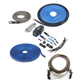 Проводка для усилителя NVX XAPK4 OFC 4 Gauge (набор) с RCA кабелем