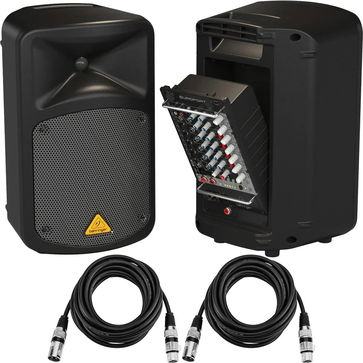 Портативная PA-система Behringer EPS500MP3 500W, 8-канальная