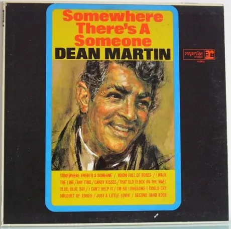 DEAN MARTIN - Somewhere There's A Someone (LP , Used)
