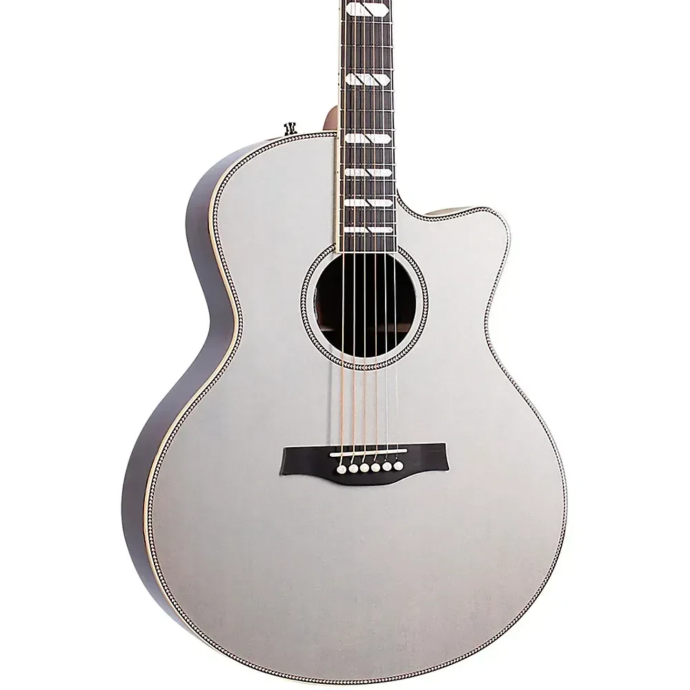 Godin Connaisseur Rosewood Mini Jumbo Acoustic-Electric Guitar Satina Gray