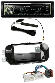 Автомагнитола Pioneer MP3, USB, CD, DAB, AUX для Kia Soul PS (с 2014) черный (piano black)