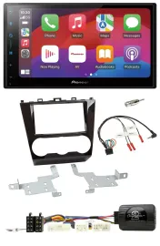Автомагнитола для Subaru Forester Pioneer 2-DIN, DAB, Bluetooth, USB, поддержка управления на руле