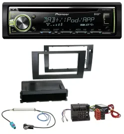 Pioneer DAB USB MP3 AUX CD Autoradio für Audi A4 B7 04-08 Symphony Aktivsystem M