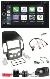Blaupunkt DAB USB Bluetooth Lenkrad 2DIN TMC Navigation für Hyundai i30 ab 2009