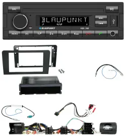 Автомагнитола для Audi A3 8P (2003–2012) Blaupunkt USB, DAB, Bluetooth, совместима с кнопками на руле, для активной аудиосистемы
