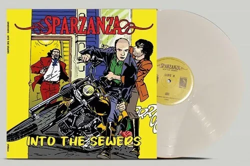 Виниловая пластинка Sparzanza - Into The Sewers - White [New Vinyl LP] Colored Vinyl, Ltd Ed, White