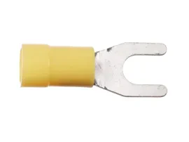 Клемма вилочная ACV 344340-3-p 4–6 мм², отверстие 4.4 мм, жёлтая (набор, 100 шт.)