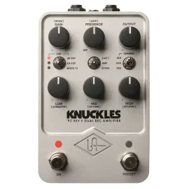 Педаль эффектов для электрогитары Universal Audio Knuckles 1992 Rev F Dual Rec Amp Simulator