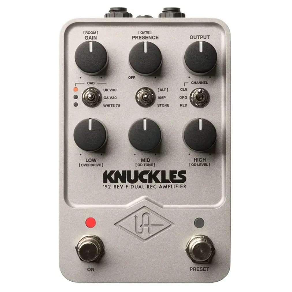 Педаль эффектов для электрогитары Universal Audio Knuckles 1992 Rev F Dual Rec Amp Simulator