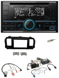 Kenwood CD 2DIN DAB USB Lenkrad Bluetooth Autoradio für Citroen Jumpy Spacetoure