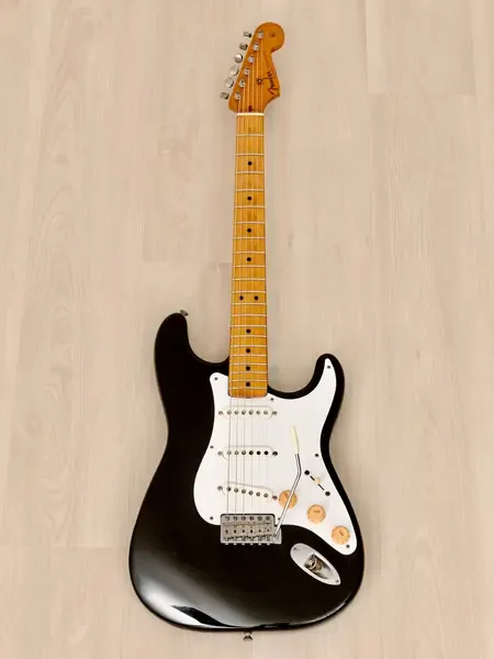 Электрогитара Fender Custom Shop 1957 Stratocaster Vintage Reissue SSS Black w/case USA 1988