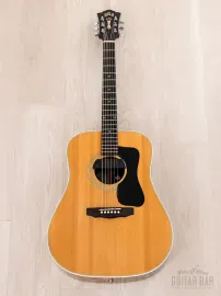 Электроакустическая гитара Guild D-50 Bluegrass Special Dreadnought Natural w/case USA 1982