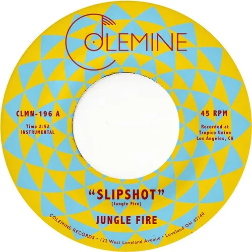 Виниловая пластинка Jungle Fire – Slipshot, 7", красная (Релиз 2022)