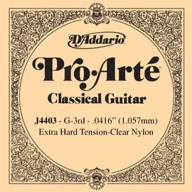 Струна для классической гитары D'Addario J4403, нейлон, калибр 41