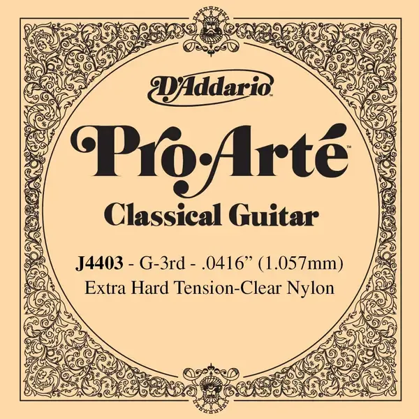 Струна для классической гитары D'Addario J4403, нейлон, калибр 41