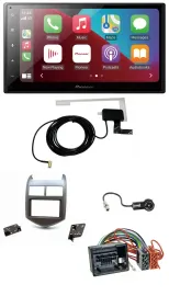Pioneer USB Bluetooth DAB MP3 2DIN Autoradio für Chevrolet Aveo Sonic ab 2011 du