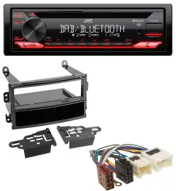 JVC CD DAB USB Bluetooth MP3 Autoradio für Nissan 350Z Roadster 2003-2005