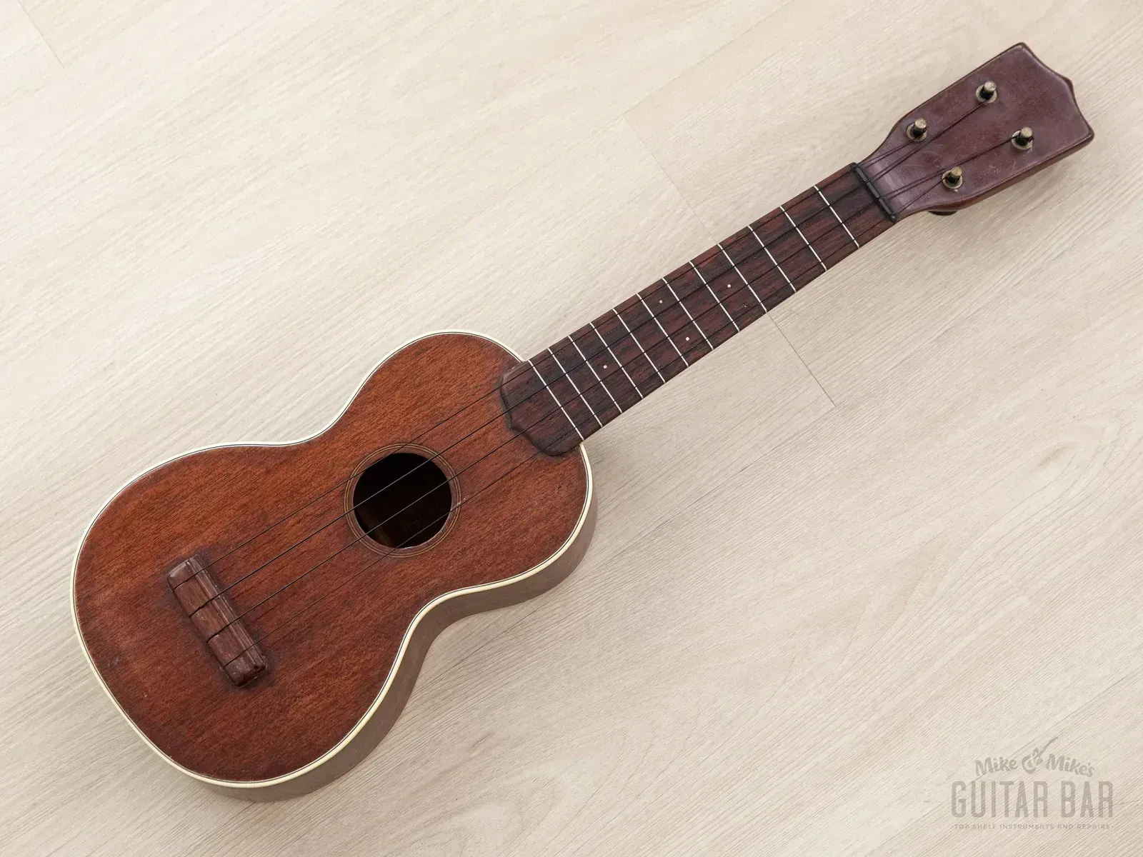 1920s Martin Style 2 Vintage Pre-War Soprano Ukulele Mahogany