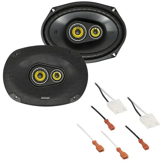 1982-1992 Chevy Camaro Kicker Rear Side Panel Replacement Speaker Package