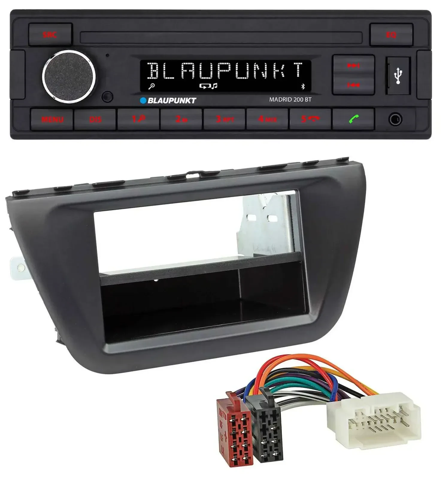 Blaupunkt USB AUX Bluetooth MP3 Autoradio für Suzuki SX4 S-Cross (JY ab 2013)