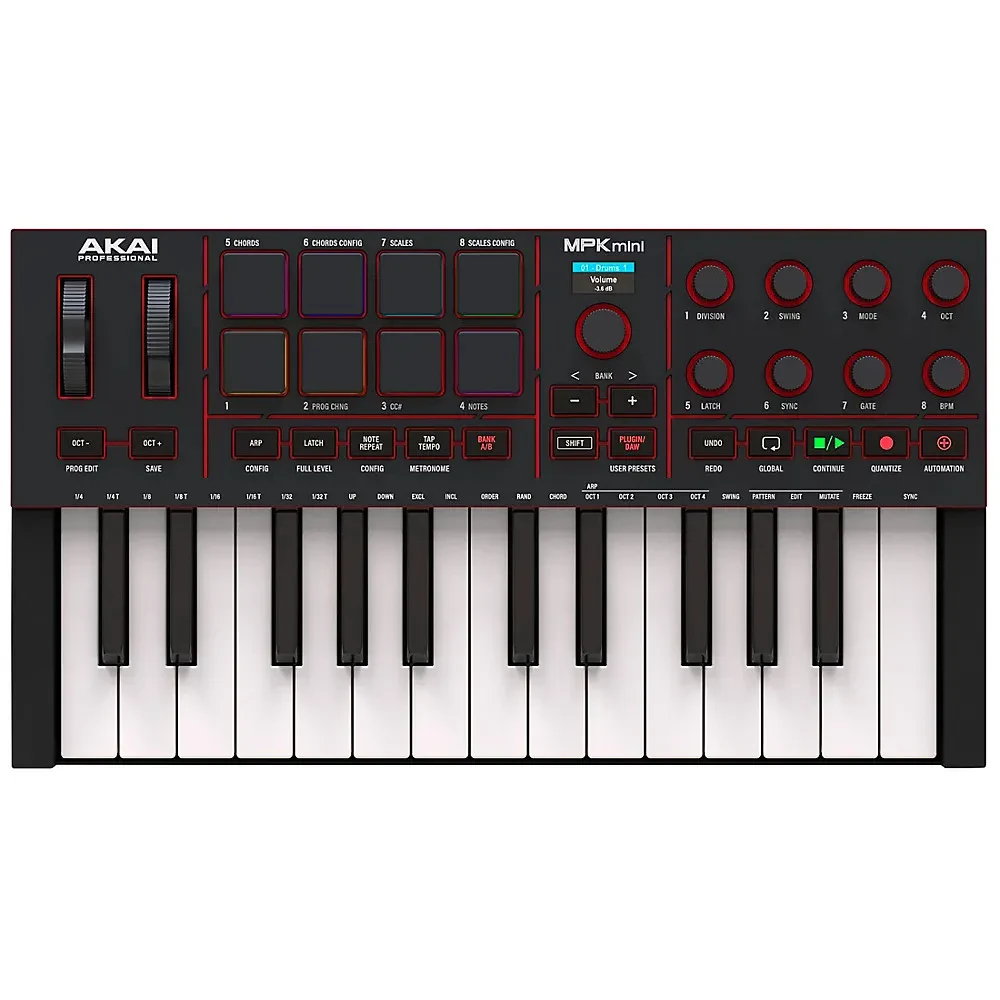 Akai Professional MPK Mini MK4 25-key MIDI Keyboard Controller Black
