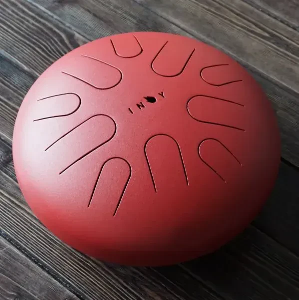 Глюкофон INOY 30 см "Красный Муар"