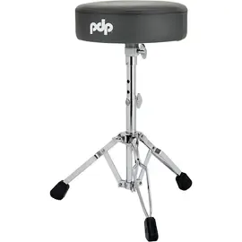 Стул для барабанщика PDP by DW Gravity Series 12 inch Round Top, Lightweight Throne with Gray Top