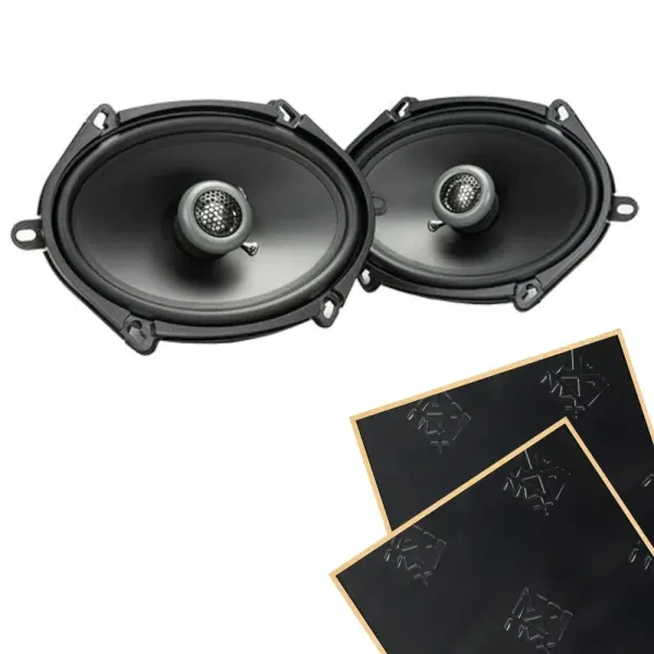 MB Quart FKB 168 5x7"/6x8" Formula Coaxial Speakers with Sound Damping