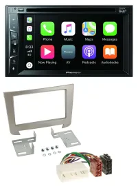 Pioneer MP3 USB DVD Bluetooth DAB 2DIN Autoradio für SSangYong Rexton ab 2013
