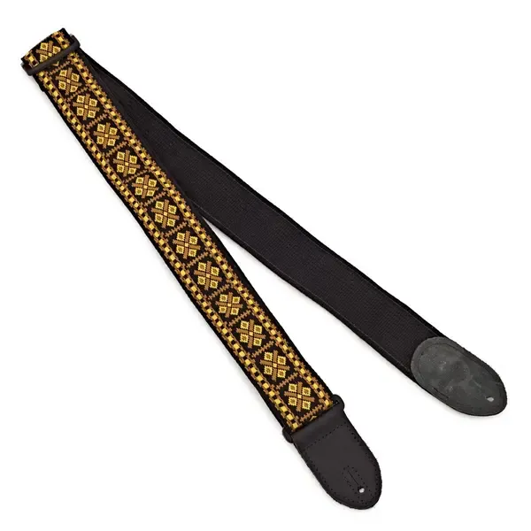 Ремень для гитары Gretsch G Brand Strap Diamond Black Ends