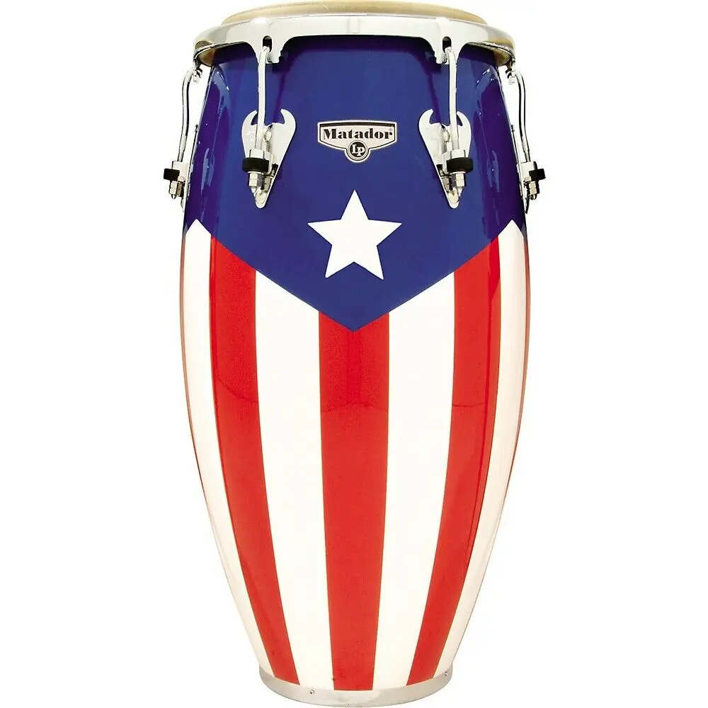 Конга LP Matador Puerto Rican Flag Conga 12-1/2 in.