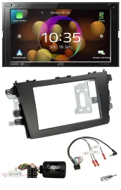 JVC DAB Lenkrad 2DIN Bluetooth USB Autoradio für Suzuki Celerio LF ab 2014