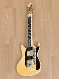 Электрогитара Mosrite Melobar Walt Smith Lap Steel White w/case USA 1967