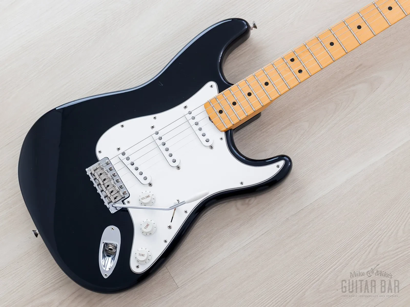 1998 Fender Jimi Hendrix Voodoo Stratocaster Black, Near-Mint w/ Case & Hangtags