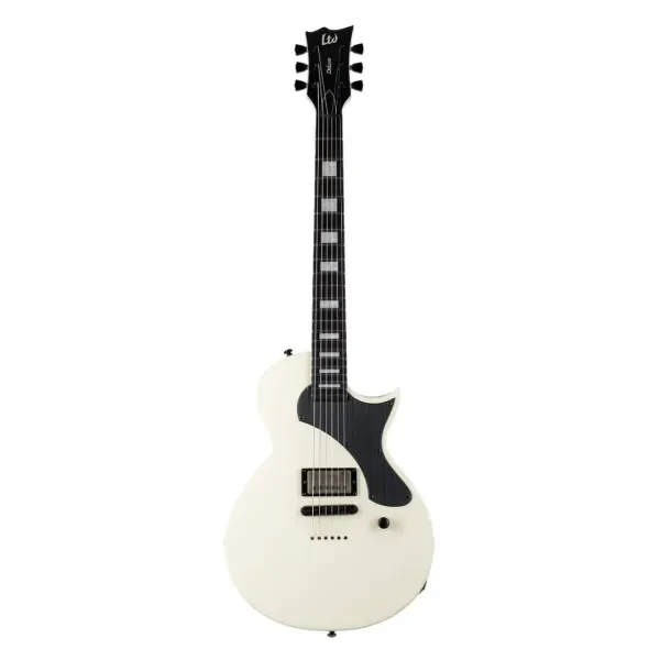 ESP LTD EC 01 FT 6 String Olympic White Electric Guitar with Mahogany Body