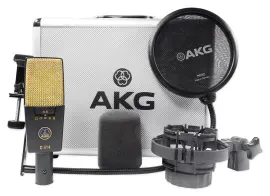 AKG C414 XLII Multi-Pattern Studio Reference Condenser Microphone Recording Mic